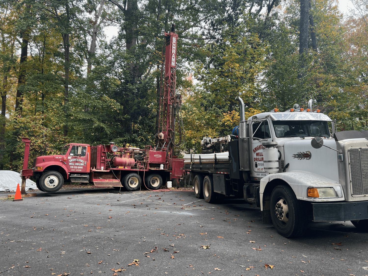 Travaux - Extérieur d'un projet de Qualité d'eau potable près de Atlanta de Well Watchers