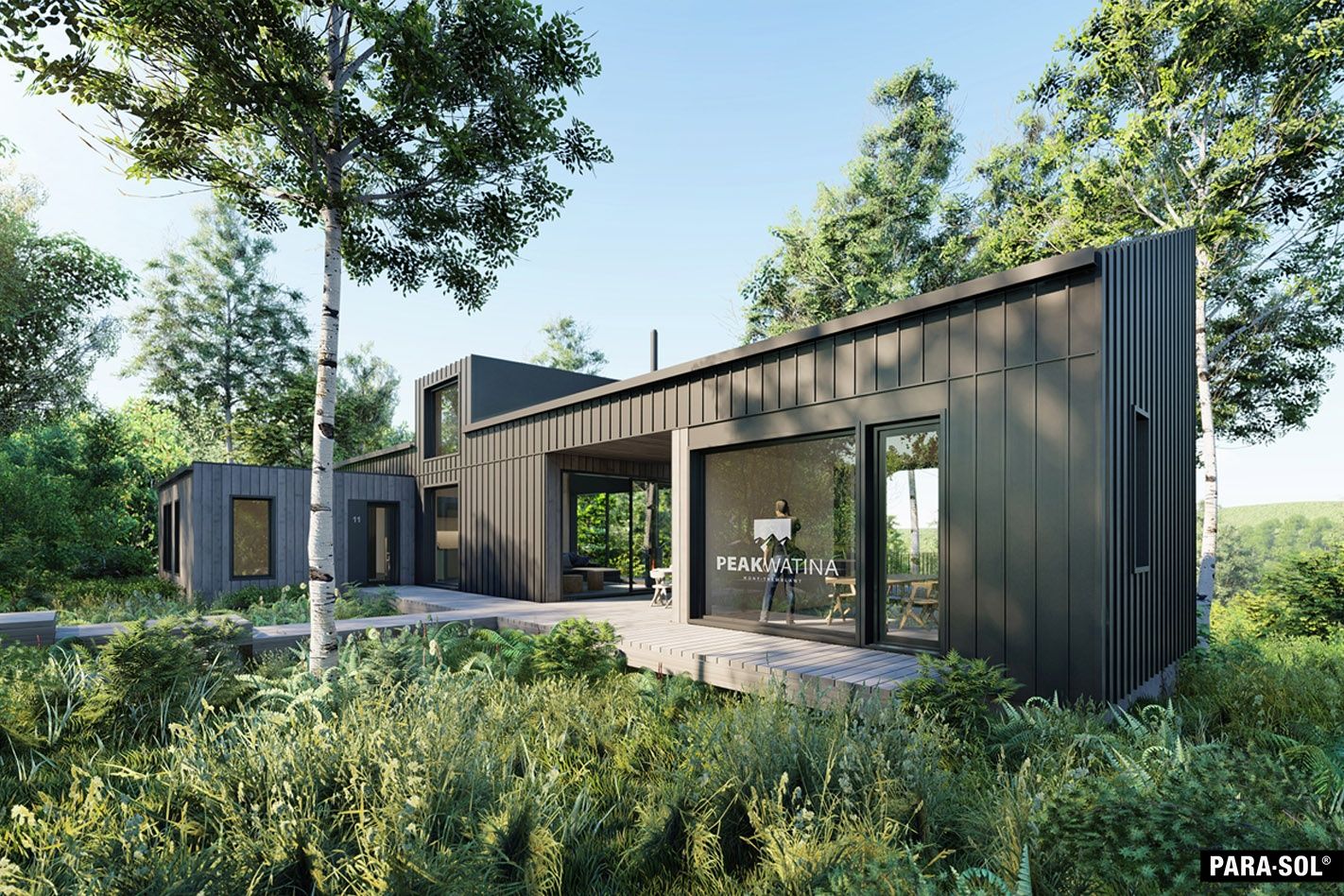 3D Rendering from a Single family homes project near Saint-Jerome (Laurentides) by PARA-SOL
