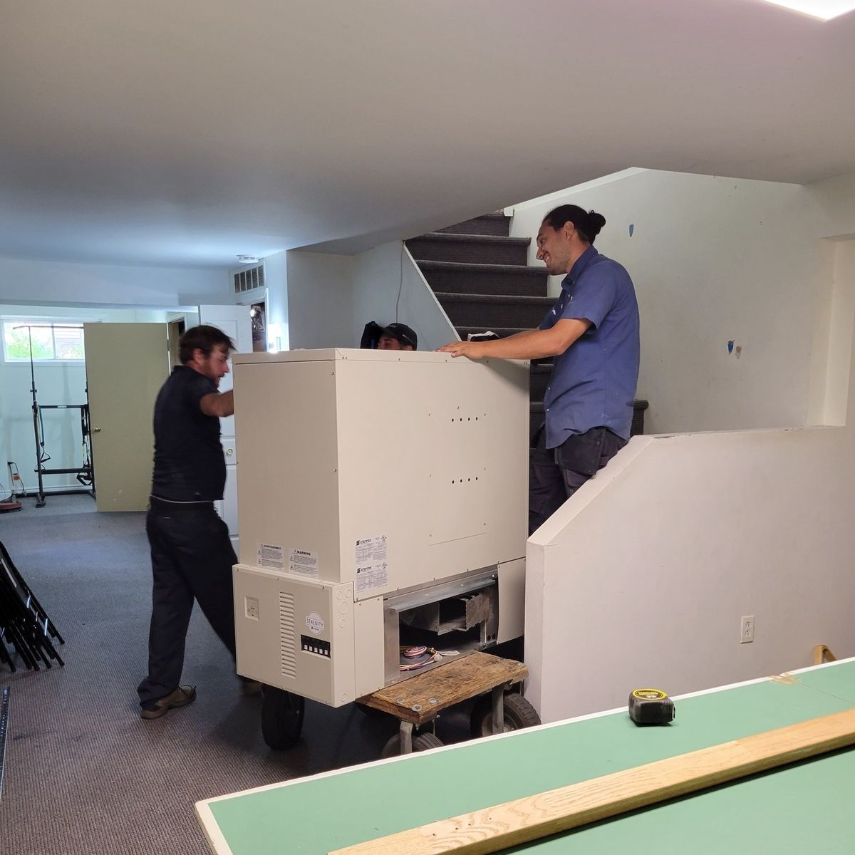 Instalaciones mecánicas de un proyecto de tipo Calefaccion con almacenamiento térmico cerca de Granby - Bromont - Cowansville por Leprohon