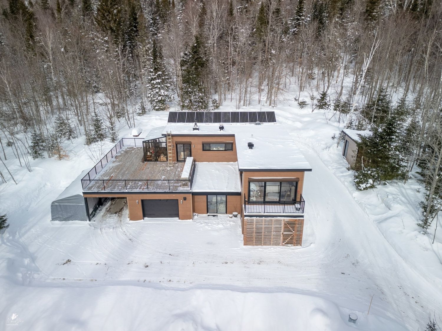 Vue aérienne d'un projet de Évaluations immobilières près de Québec/Lévis (Ville de Québec) de Sara Abonce-Courtier Immobilier Résidentiel et Commercial