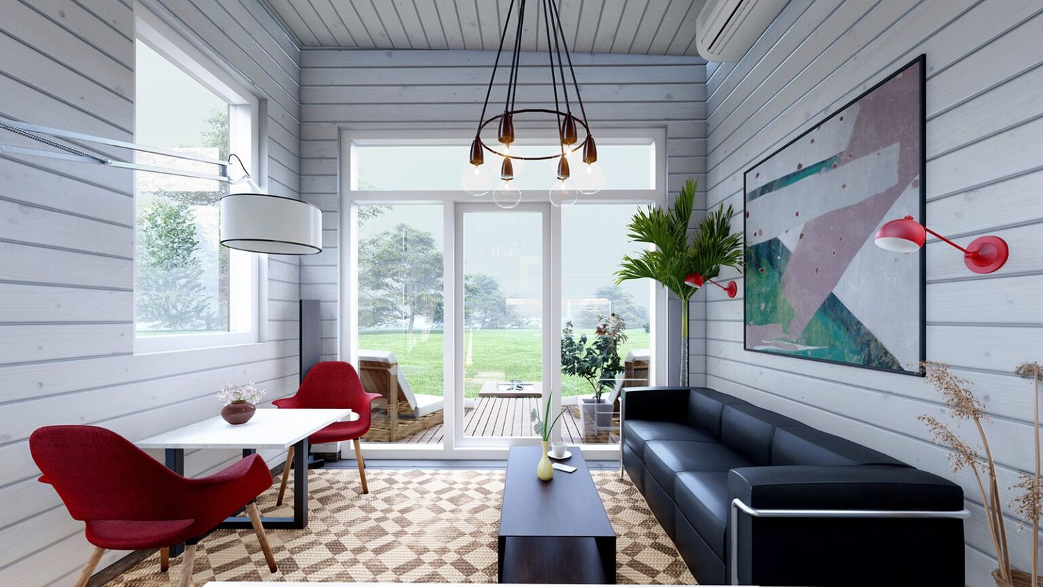 3D Rendering from a Accessory Dwelling Units (ADUs) project near Bakersfield by Eldorado Global Service