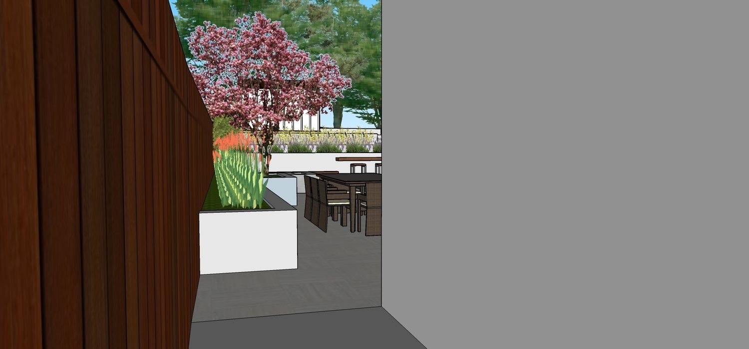 3D Rendering from a Outdoor Kitchens project near San Francisco Bay by Contractors Central