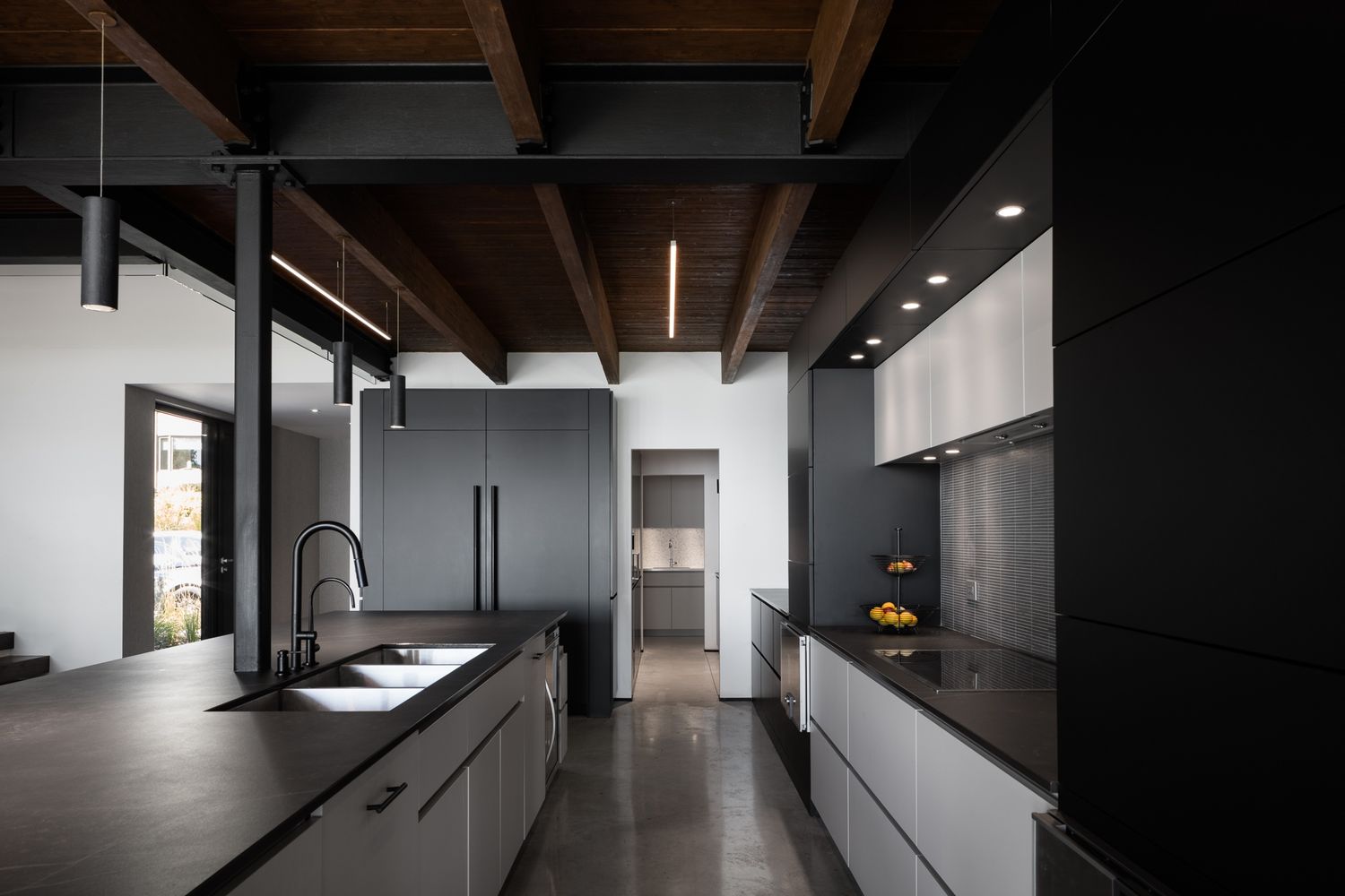 Kitchen from a Home extensions project near Montreal (Greater Montreal) by GHOCHE ARCHITECTE