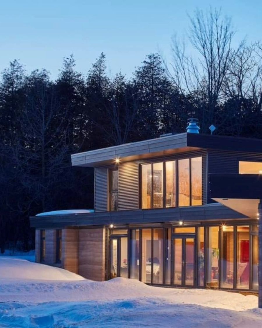 Acabado exterior de un proyecto de tipo Muros de arcilla cerca de Ottawa por Aerecura Sustainable Builders