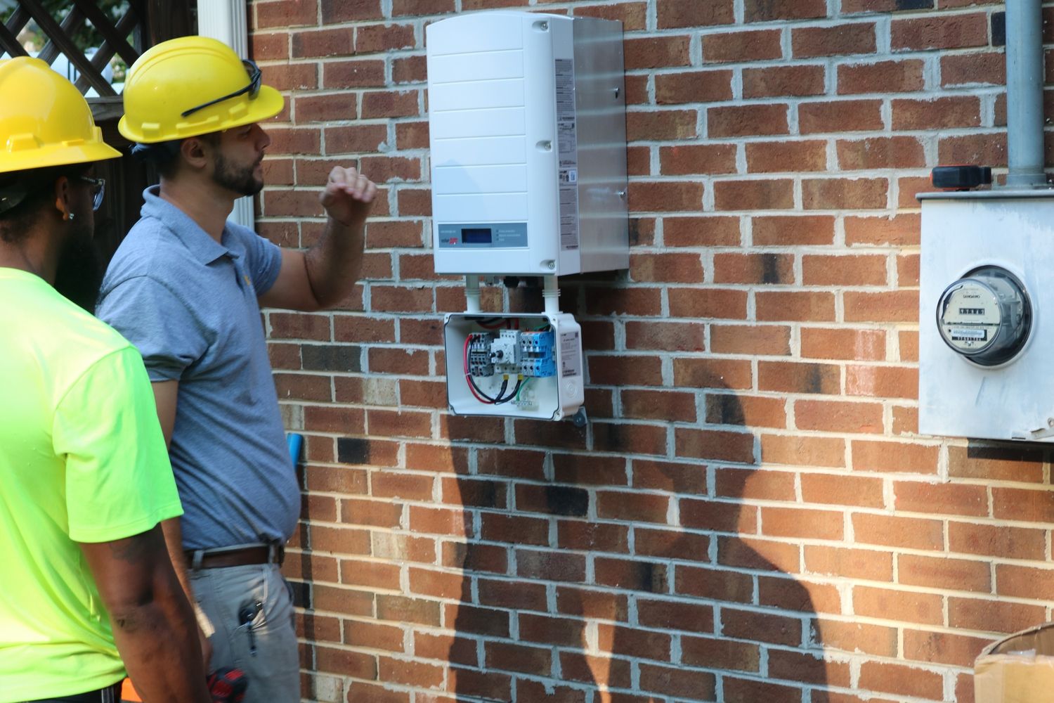  from a Electric meters project near Charlotte by NC Solar Now