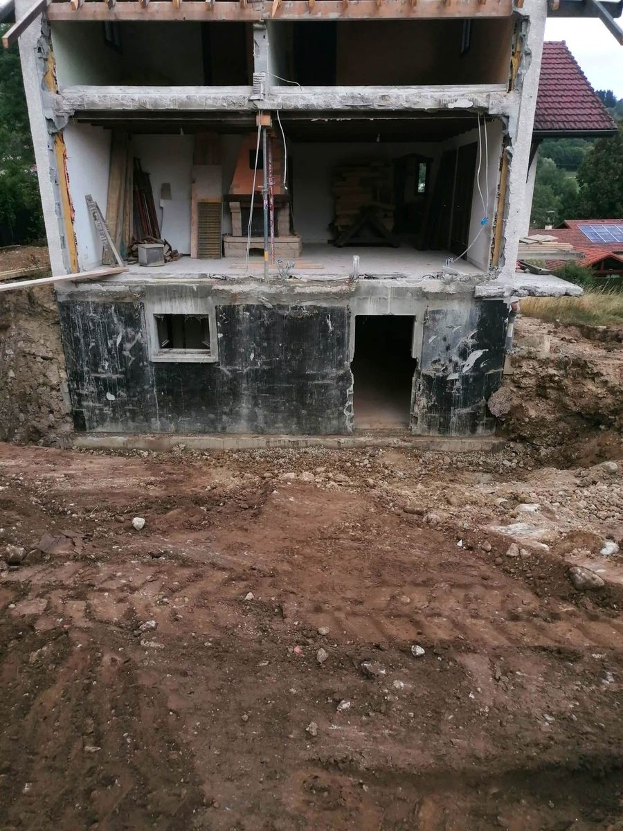Avant rénovation d'un projet de Inspections de bâtiment près de Fredericton de ECPM