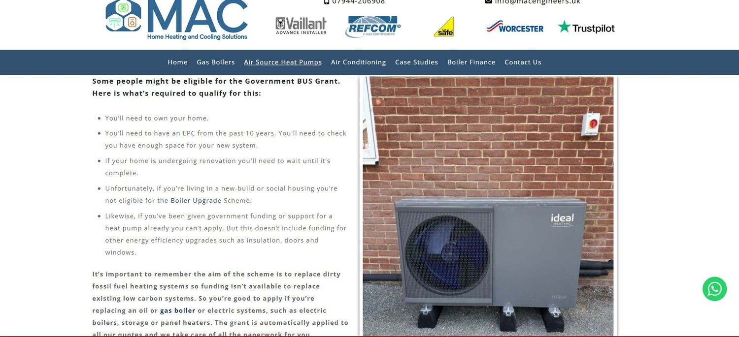  d'un projet de Mécanique du batîment près de Bournemouth, Christchurch and Poole (South West) de M.A.C. Heating Services