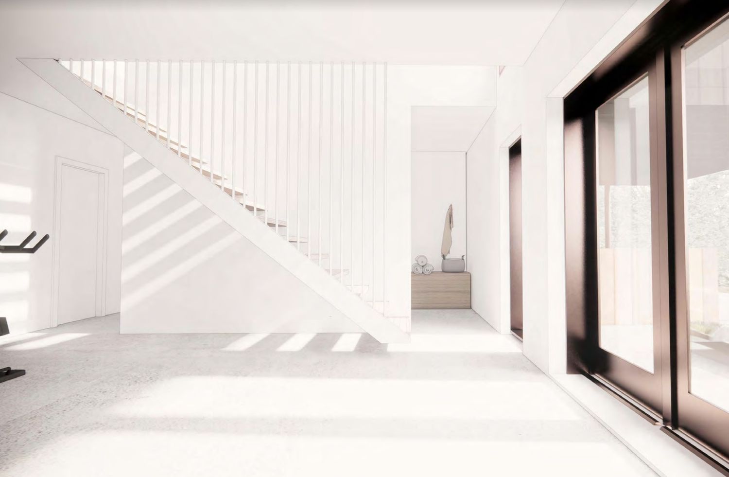 Rendu 3D d'un projet de Maisons unifamiliales près de Montréal/Laval/Longueuil (Grand Montréal) de psb Inc.