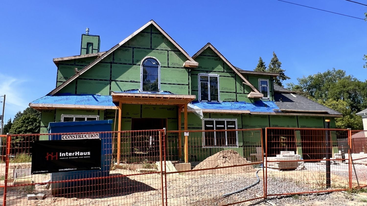  from a Single family homes project near St. Catharines - Niagara region by InterHaus Premium High Performance Windows and Doors
