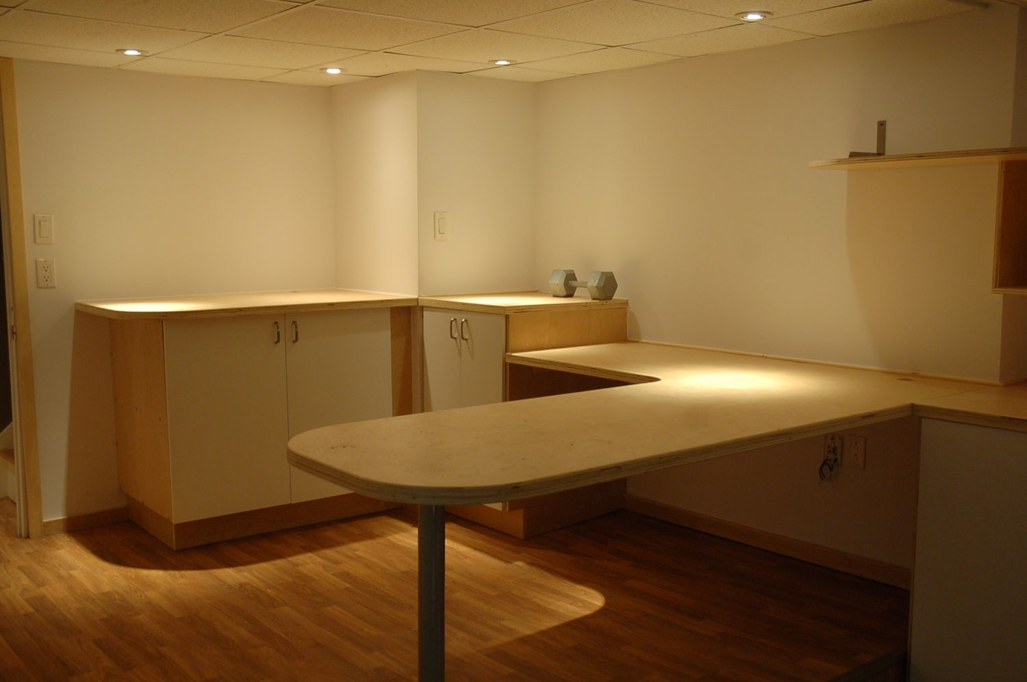Bureau à domicile d'un projet de Bureaux à domicile près de Montréal/Laval/Longueuil (Grand Montréal) de MATPEL ébénisterie écologique inc.