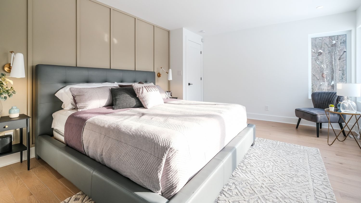 Bedroom from a Single family homes project near Saint-Jerome (Laurentides) by Les Constructions Raymond et Fils