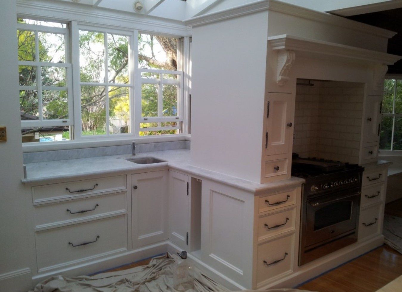 Travaux - Intérieur d'un projet de Armoires de cuisine près de Sydney de NS Painting & Decoration