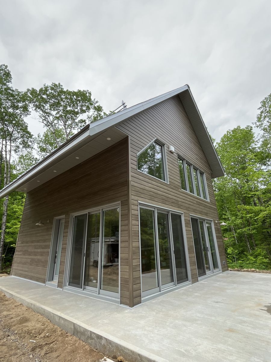 House Exterior from a Single family homes project near Gatineau (Outaouais) by Dsconstruction