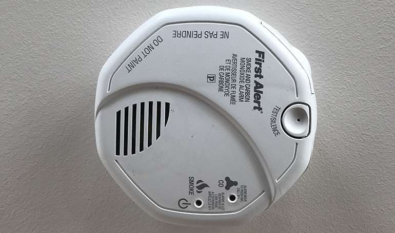 Détecteur combiné de CO2 et de fumée