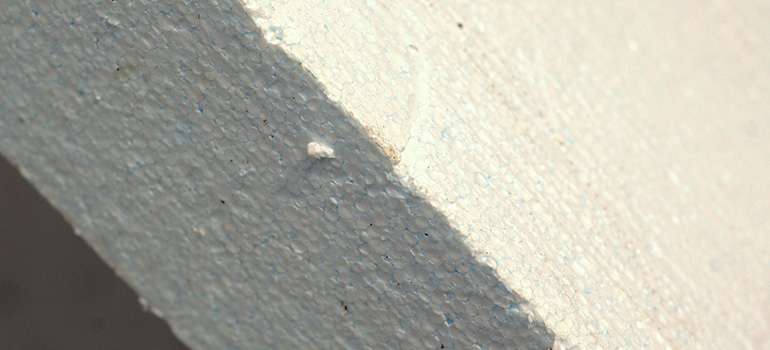 Panneau d'isolant rigide en polystyrène expansé PSE