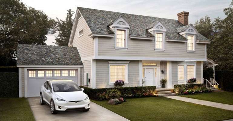 Prix de la toiture solaire Tesla