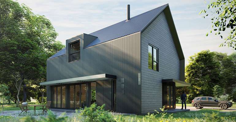 LEED Prefab kit house available for purchase through Ecohome