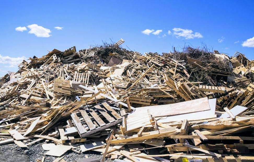 Recycling pallets is something the industry does anyway - especially the hardwood ones