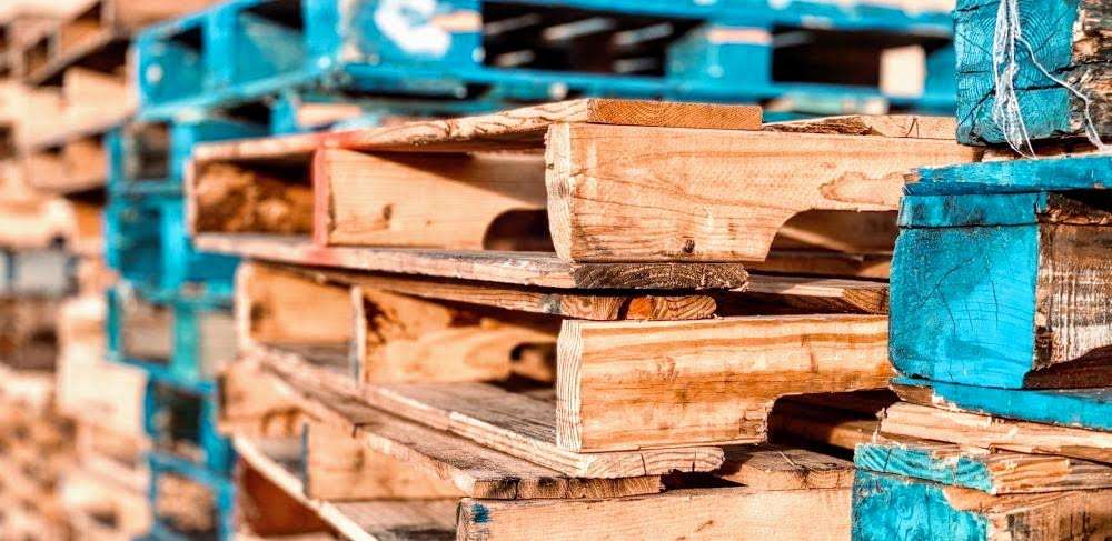 the best pallets for making furniture would probably be recycled anyhow