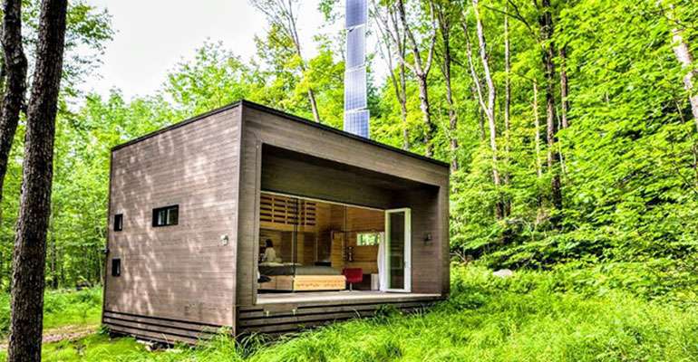 Amazing Tiny Homes are for sale out there, but could I live in this one, probably not