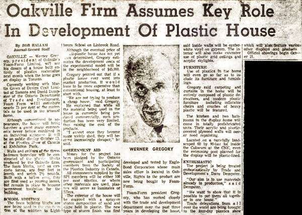 L'histoire des CIB - l'article de journal qui a lancé les CIB en mousse au monde en 1969