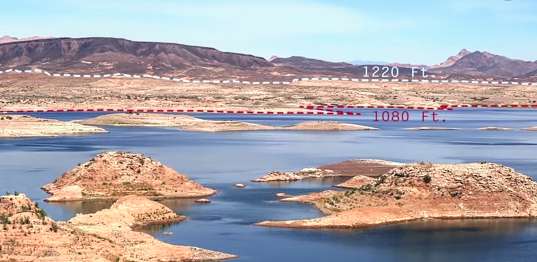 Lake Mead water level at lowest ever point - imagine how much water can be saved by fixing 40 million dripping faucets !