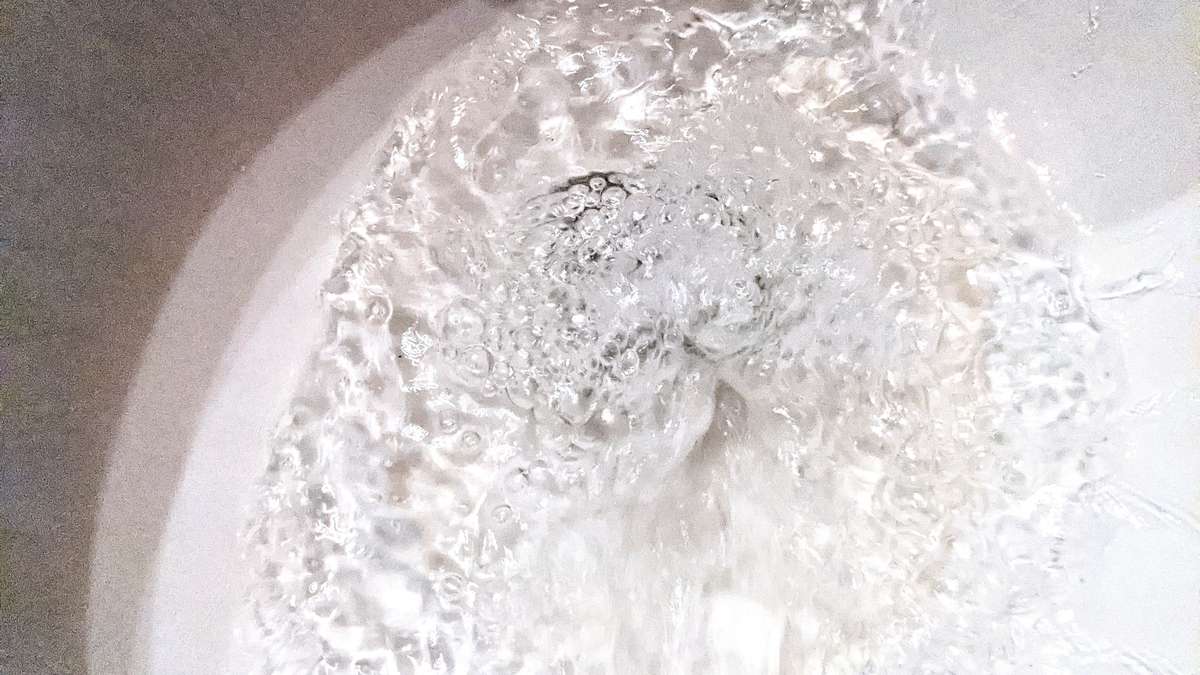 Check the toilet flushes correctly, and that after the water level is reached that the water inlet valve shuts off