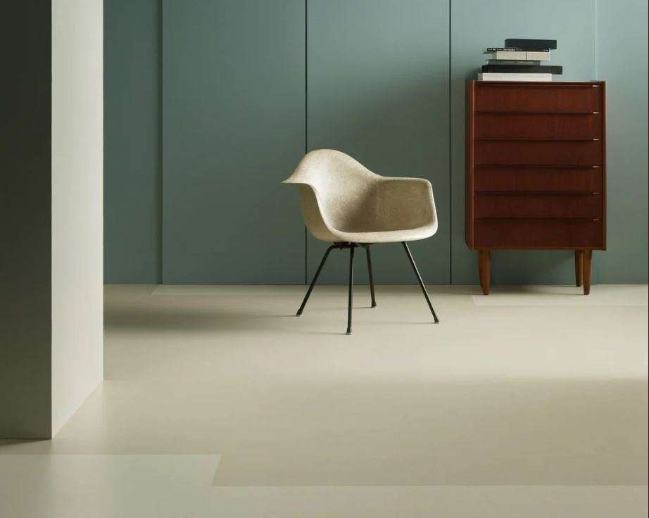 Non toxic durable marmoleum flooring