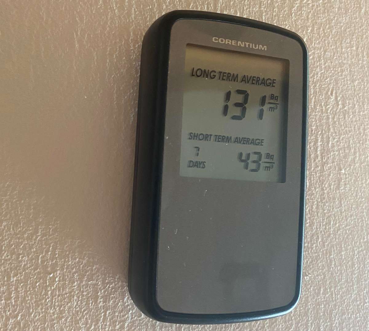A real-time radon monitor indicates when radon levels in homes are high, allowing you to increase your ventilation to improve the safety of your indoor air quality
