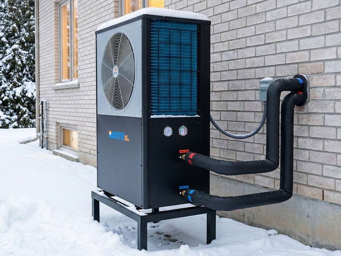 Actic Heat Pump Exterior compressor